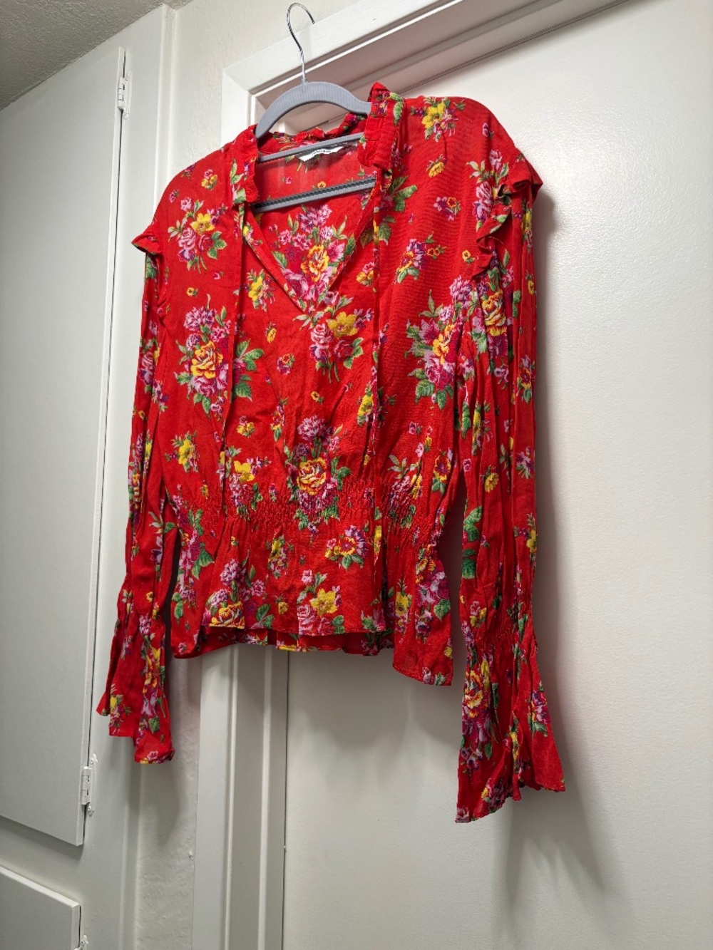 Paris Atelier & Other Stories - floral blouse - size 6